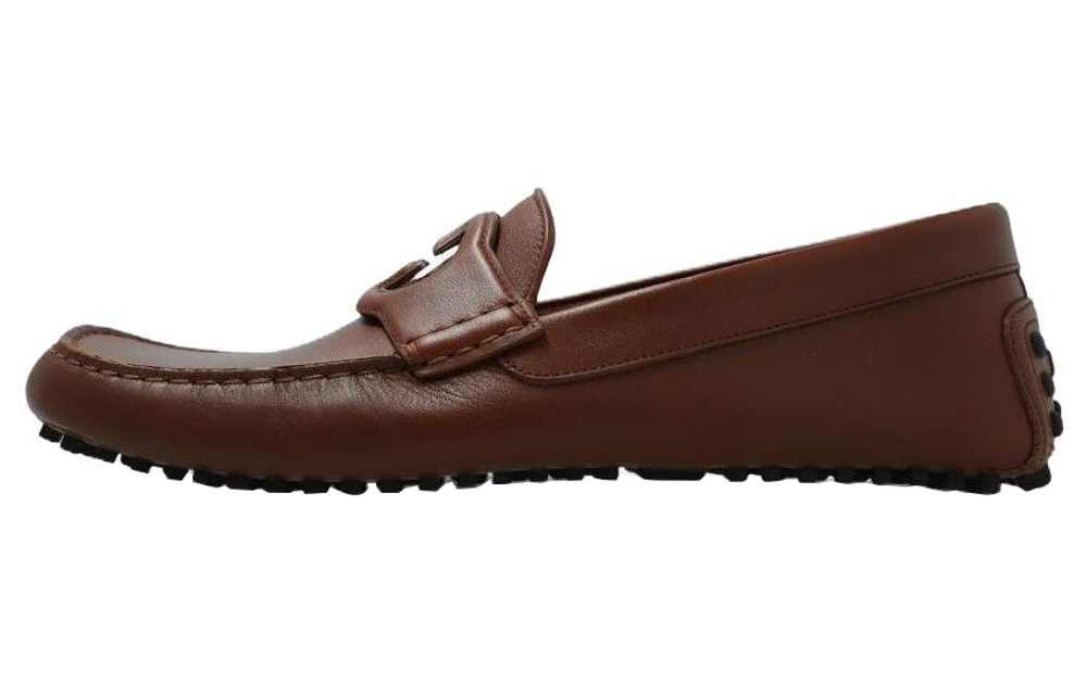 Gucci Driver "Interlocking G - Brown Sugar"