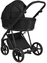 Детская коляска Roan Sol 3 в 1 с автокреслом Avionaut Silver Black RSL/1017 Raven/Black