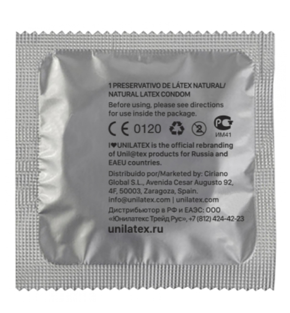 Презервативы Unilatex Multifrutis ароматизированные цветные №15 шт