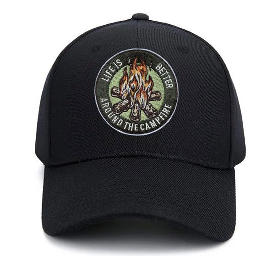 Нашивка термоаппликация на одежду и  на рюкзак. Костёр. Путешествия