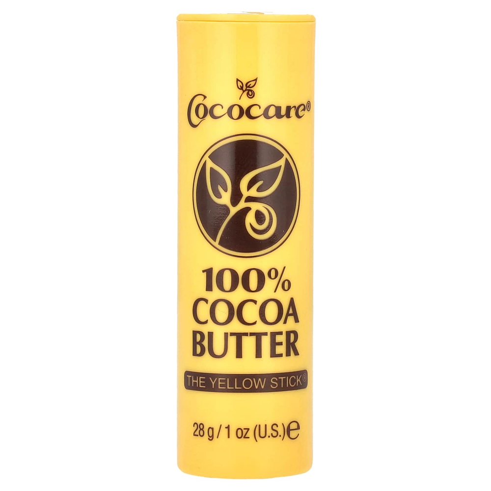 Cococare, 100% масло какао в стиках, 28 г (1 унция)