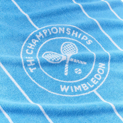 Теннисное полотенце Wimbledon Tennis Court Cotton Bath - sky blue/white