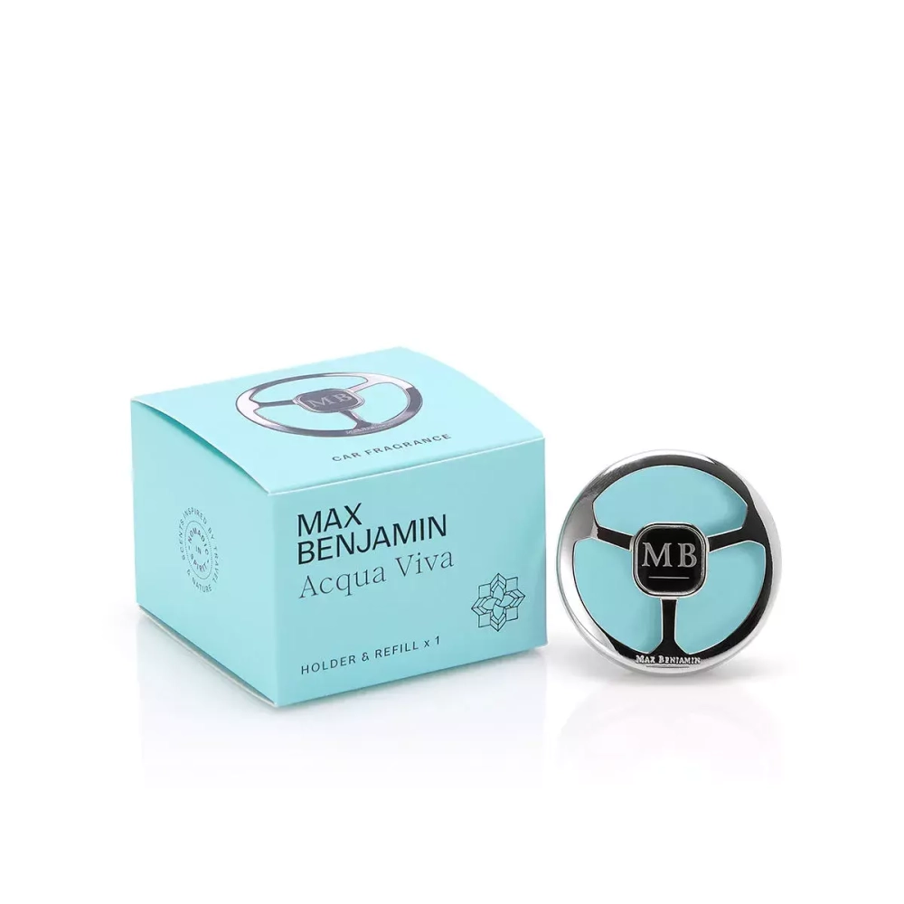 Max Benjamin - Ароматизатор для автомобиля Acqua Viva. / артикул   RB-CF06  / GTIN 5391533717936