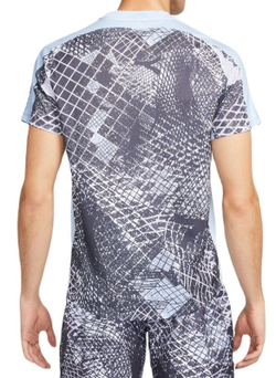 Футболка мужская теннисная Nike Court Dri-Fit Victory Novelty Top - gridirion/cobalt bliss/white