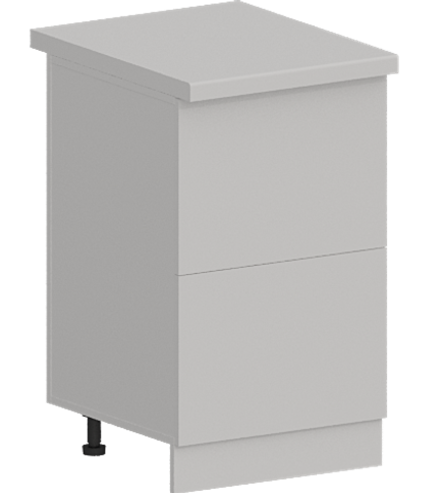 Кухня Модуль ШН2Я 500 Белый / Белый