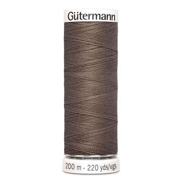 Нитки универсальные Gutermann Sew-all 100 (200 метров), 5 кат. | 439 палево-коричневый