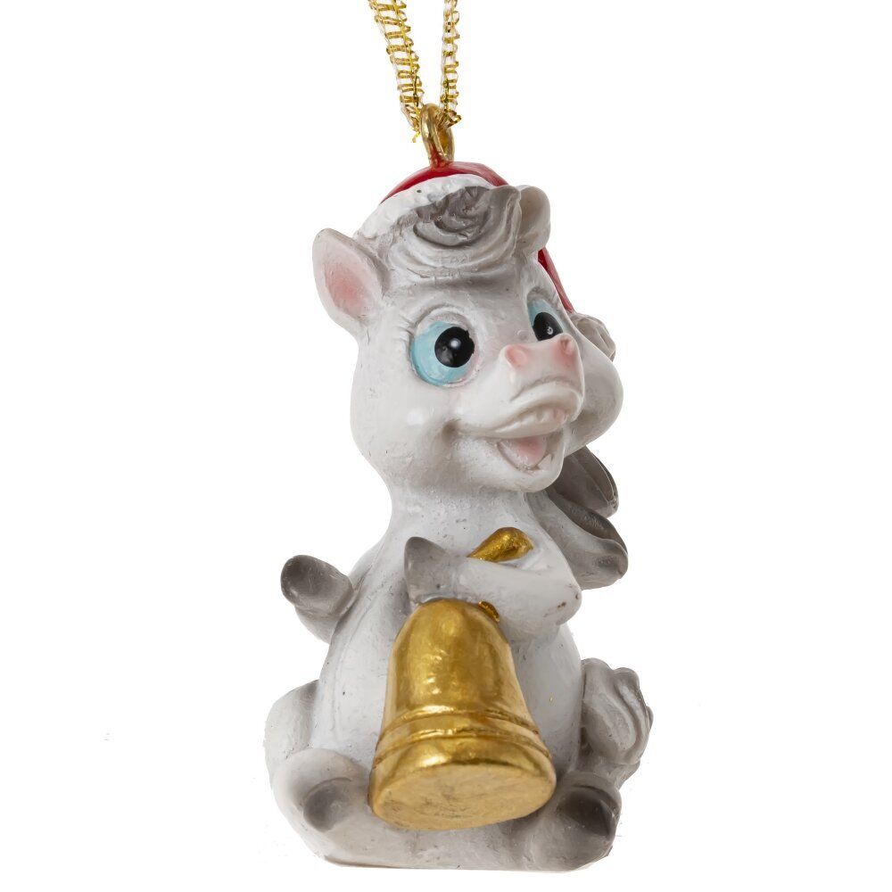 GAEM Фигурка декоративная подвесная "Лошадка", L3 W3 H5 см, 4в.