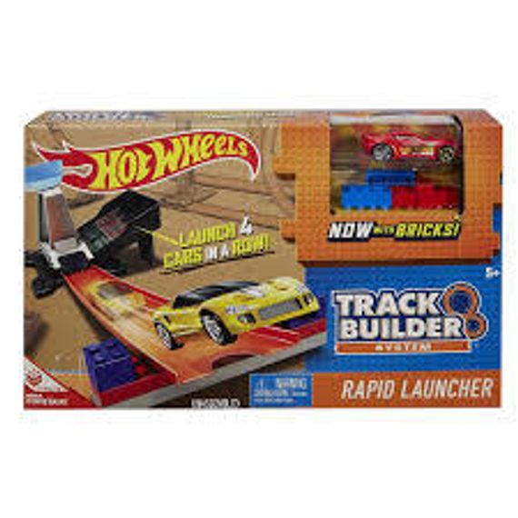 Hot Wheels Track Builder Rapid Launcher Playset