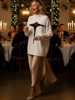 Свитер сетка оверсайз