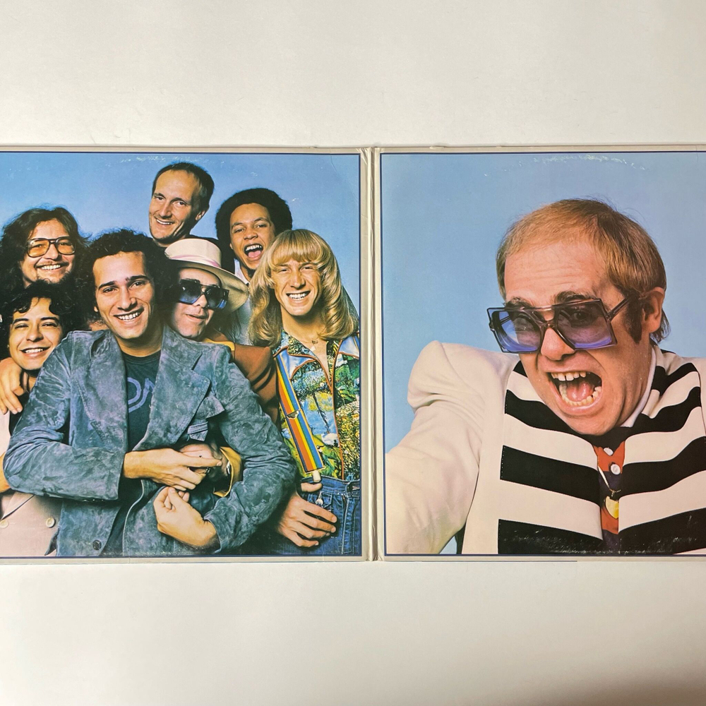Винтажная виниловая пластинка LP Elton John Blue Moves (USA 1976)