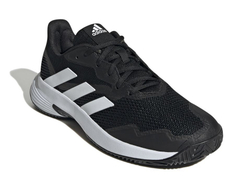Мужские кроссовки теннисные Adidas CourtJam Control M - core black/cloud white/core black