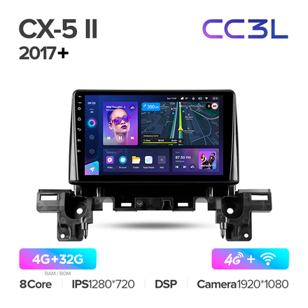 Teyes CC3L 9"для Mazda CX-5 2017+