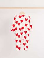 Комбинезон / Cлип для малышей Next E60-080, 3 шт., Молочный, Красный