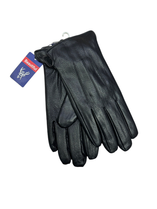 Перчатки. Мужские. Материал верха: Эко кожа. Замша. Подклад: Плюш-флис.В упаковке 5 шт.