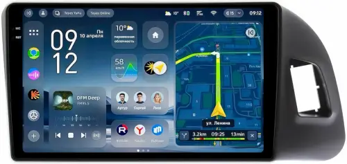 Магнитола для Audi Q5 8R 2008-2016 без джойстика MMI - Teyes CC4-PRO монитор 9.5" 2K QLED на Android 13, Быстрейшая, Snapdragon 778G, ИИ, CarPlay, DSP, 4G SIM-слот
