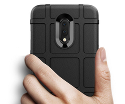 Чехол для OnePlus 7 цвет Black (черный), серия Armor от Caseport