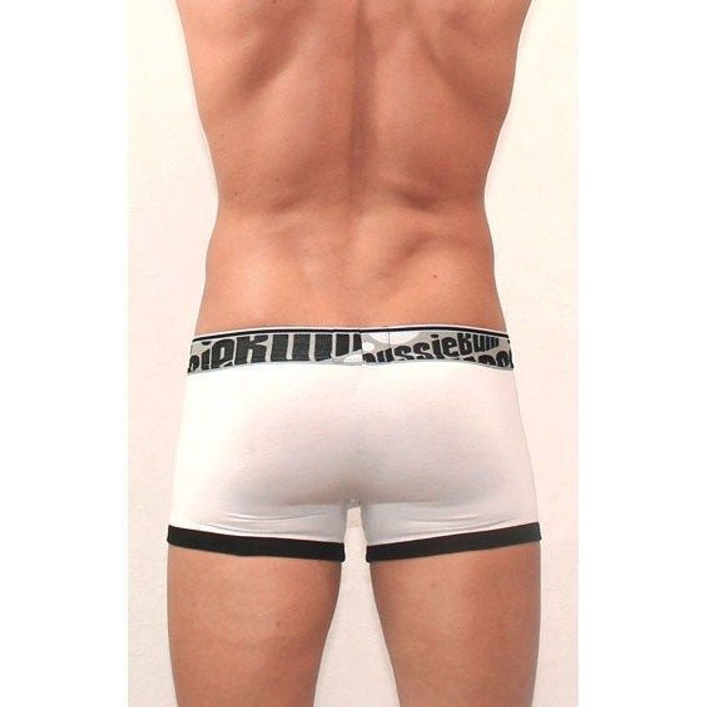 Мужские трусы хипсы Aussiebum Flaunt Hip Black &amp; White AB00155