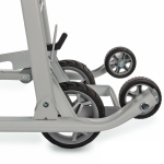 Санки-коляска "Ника детям 7-5" мятный с шишкой (серый каркас)