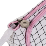 Пенал-косметичка с органайзером подростковый розовый