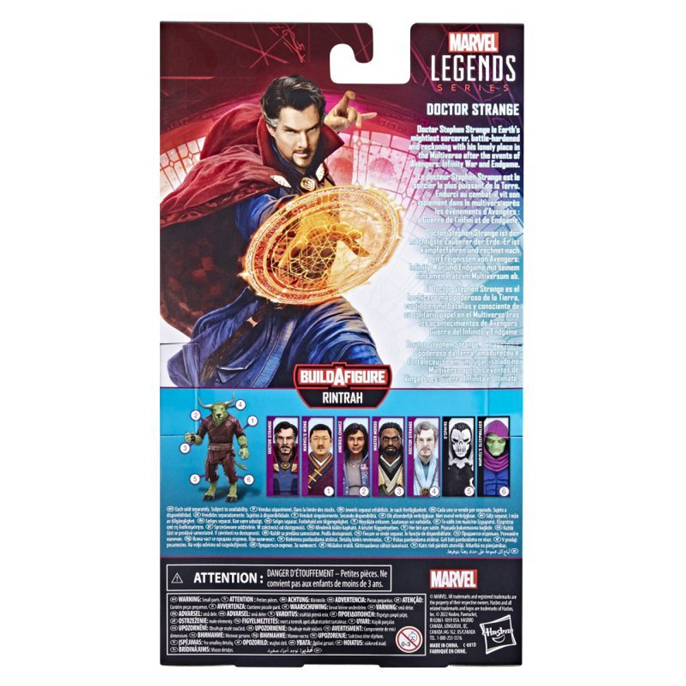 Hasbro Marvel Legends Доктор Стрэндж в мультивселенной безумия - Фигурка 15 см Доктор Стрэндж F0368