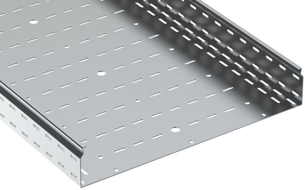 Лоток листовой перфорир. 100х600 L2000 сталь 1.5мм ESCA 7 IEK CLP10-100-600-150-2