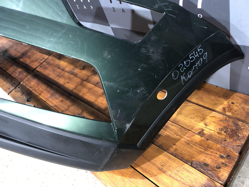 Бампер передний Skoda Karoq 17-нв Б/У Оригинал 57R807221