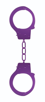 Фиолетовые наручники OUCH! Purple (Цвет: фиолетовый)