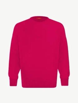 Джемпер оверсайз из хлопка