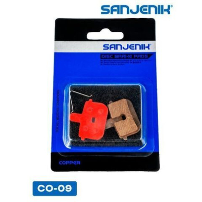 Колодки тормозные медные Sanjenik CO-09 для Kugoo G2 Pro 2021, G-Booster, V1 2021