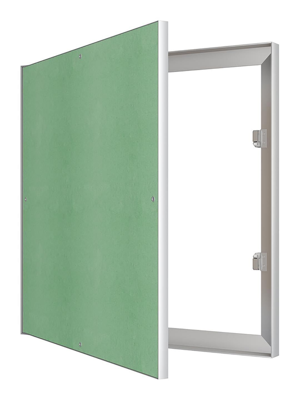 Люк ревизионный ЛПК 500х500 скрыт.монтаж алюминий EVECS