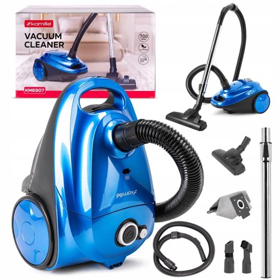 Пылесос с мешком 700 Вт. Kamille KM 6907
