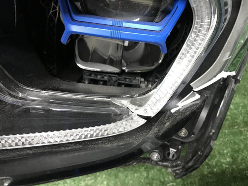 Битая Фара левая BMW X5 G05 (18-23) Laser Light