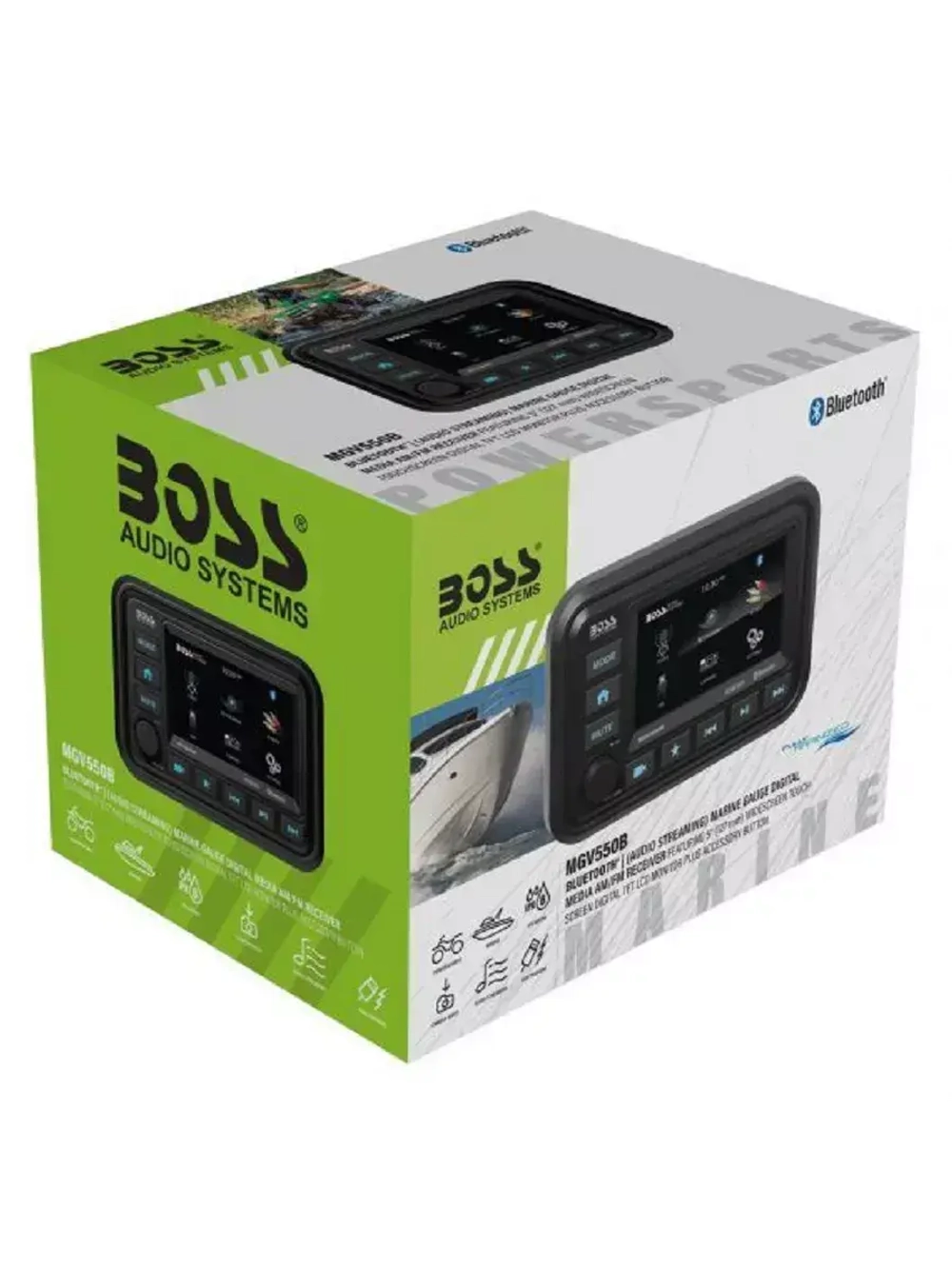 Морская магнитола Boss Audio 60W x 4. (no CD/DVD) 5"