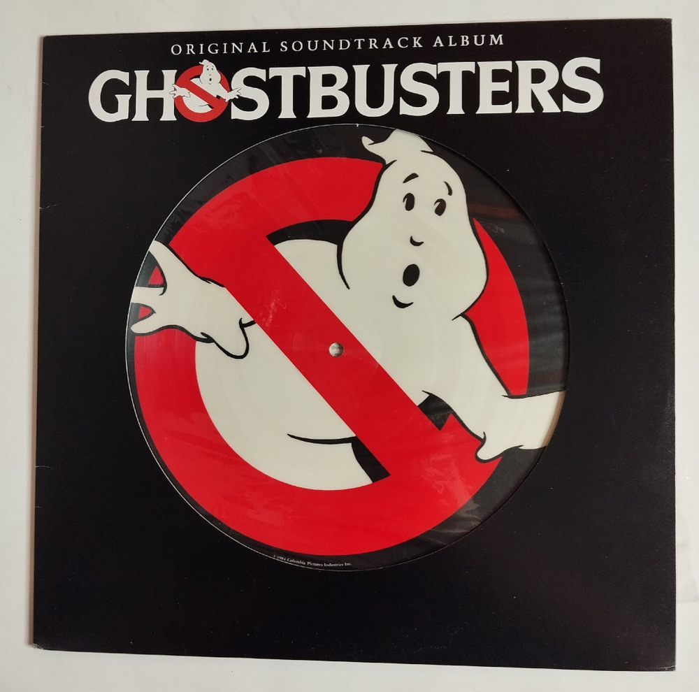 Винтажная виниловая пластинка LP Ghostbusters Охотники За Приведениями (Soundtrack Album) (Japan 1984) (Picture Disc)