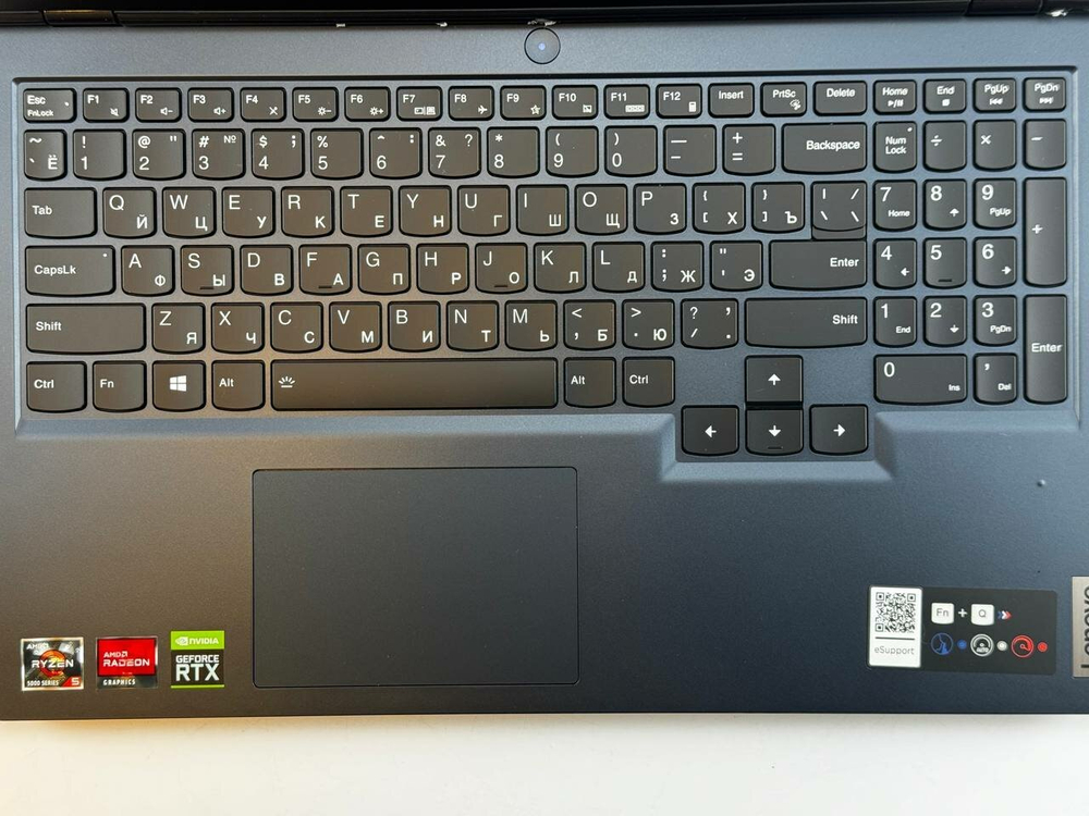 15.6" Ноутбук Lenovo Legion 5 15ACH6H 1920x1080, AMD Ryzen 5 5600H 3.3 ГГц, RAM 16 ГБ, DDR4, SSD 1ТБ, NVIDIA GeForce RTX 3070, Win 11, RU, 82JU000WRK, Phantom Blue