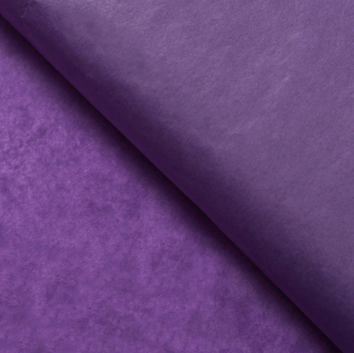 Бумага тишью фиолетовый 50*66 см 10 л.