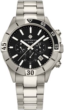 Мужские кварцевые часы Greenwich Whale GW093.10.31