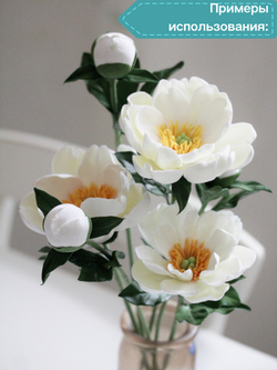 Полимерная самоотвердевающая зефирная глина для лепки Ultra Light Clay (Белая, 75 гр, Япония) Ультра