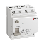 Выключатель дифференциального тока ВД-100N 4P 16А 10мА AC эл-мех 6кА PROXIMA EKF