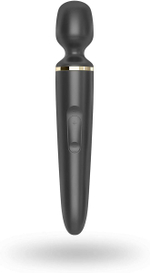 Черный вибратор Satisfyer Wand-er Woman (Цвет: черный)