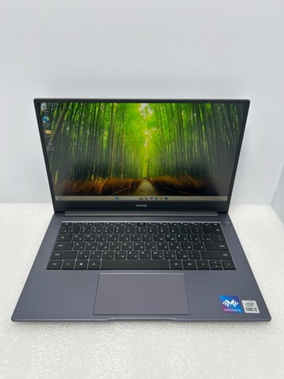 Ноутбук HONOR MagicBook X 14 NBR-WAI9 (53011TVN-001) 14" /Intel Core i3-10110U/RAM 8 GB/SSD 256 GB/Intel UHD Graphics/1920x1080/IPS/Windows 10/Подсветка кл-ры:нет/серый. Состояние: B1