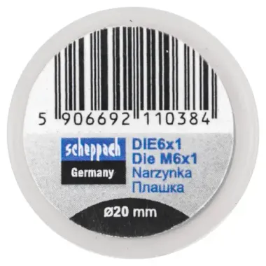 Плашка M6x1/Ф20 Scheppach Sch-DIE6x1