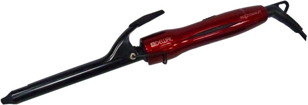 Плойка для волос DEWAL Red Titanium 19 мм, 40Вт