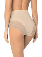Высокие трусики из деликатного эластичного полотна (Размер: XXL) (Цвет: молочный)