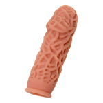 Насадка на фаллос 12,7см с рельефными складочками Kokos Extreme Sleeve 012 S Size