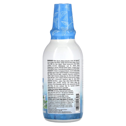 Nature's Answer, PerioBrite, ополаскиватель для рта с ксилитолом, зимняя мята, 480 мл (16 жидк. унций)