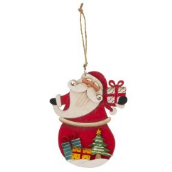 GAEM Изделие декоративное подвесное "Дед Мороз", L10 W0,5 H13 см, 4в.