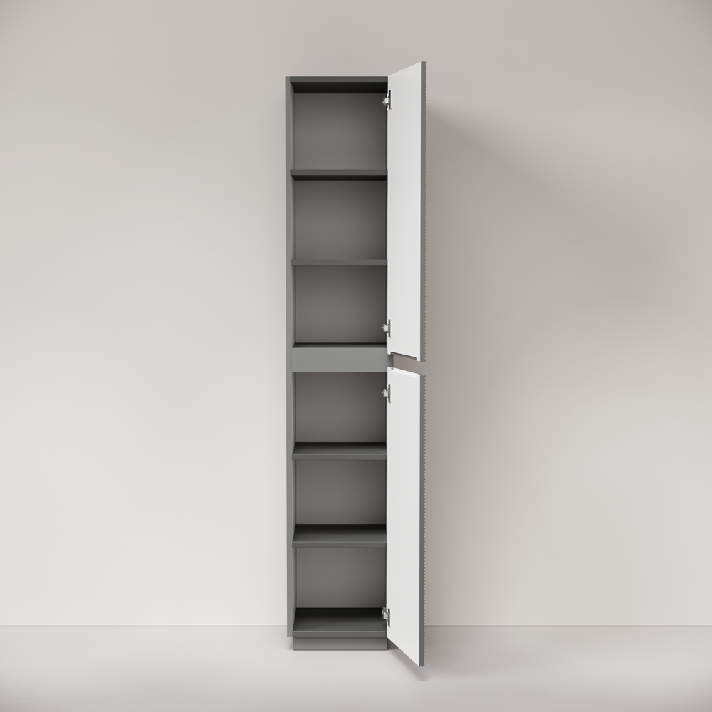 Шкаф-пенал напольный Sancos Folk Floor, 350х350х1880 мм, цвет Ergraut soft, арт. PFL35FES