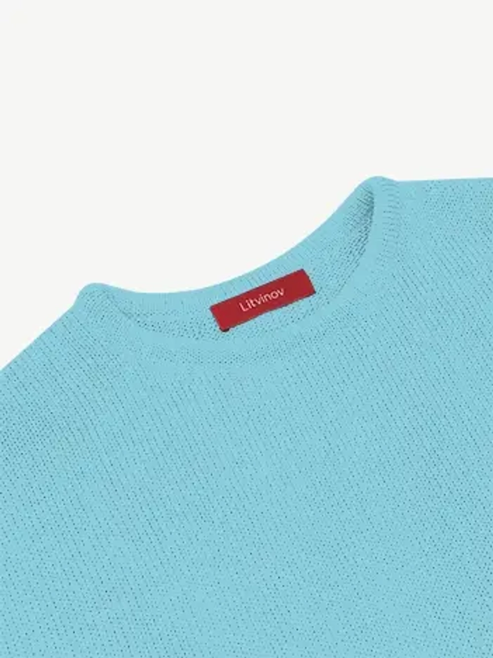 Джемпер оверсайз из хлопка