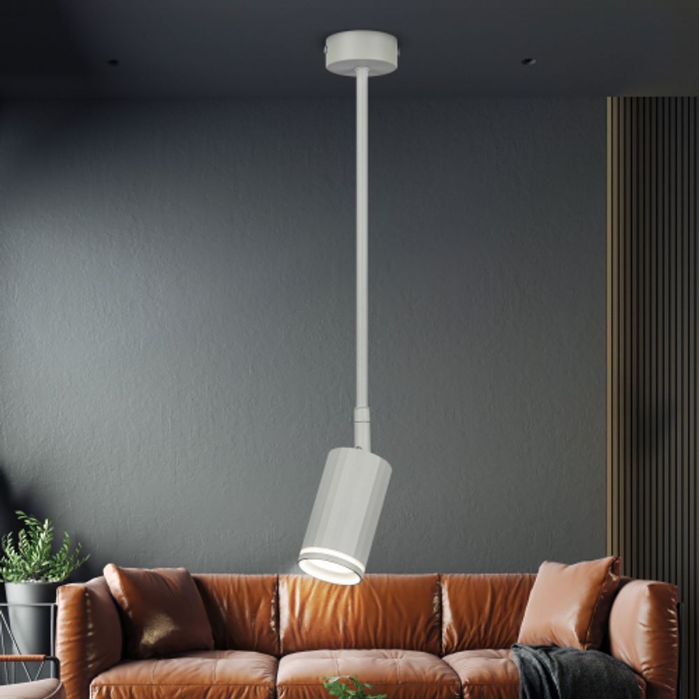 Светильник настенно-потолочный спот ЭРА OL43 WH MR16 GU10 IP20 белый | Накладные светильники